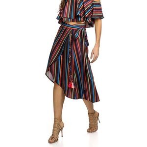 Show Me Your Mumu Panama Tassel Wrap Skirt
